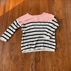 Charlotte Russe Striped Sweater